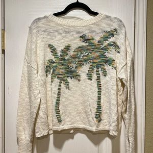 Lou & grey palm tree sweater